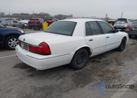 1998 Mercury Grand Marquis из США, поврежденный, VIN 2MEFM75W7WX684266